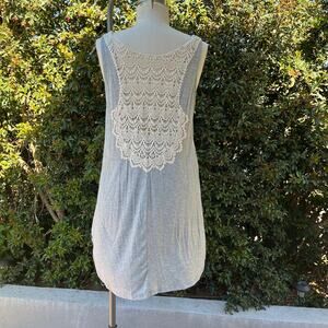 Vintage USA Made Crochet Boho Tank Top Women’s Large